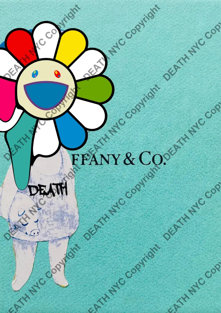 Open Edition Cute Flower Face 1 14.8X21Cm (2021) Art Print