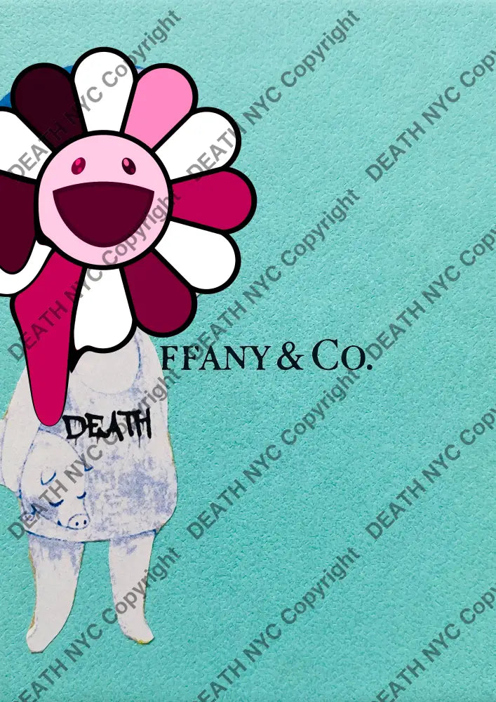 Open Edition Cute Flower Face 3 14.8X21Cm (2021) Art Print