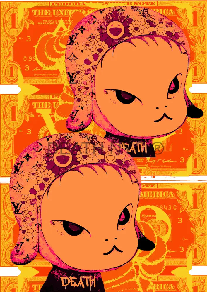 Open Edition Death Cute Mix Double 1 14.8X21Cm (2021) Art Print