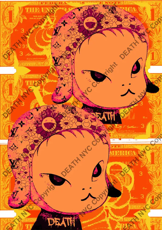 Open Edition Death Cute Mix Double 1 14.8X21Cm (2021) Art Print