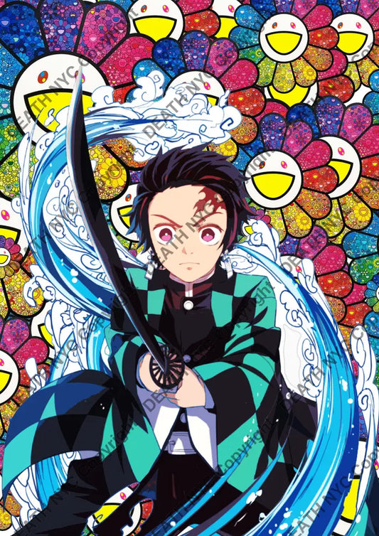 Open Edition Death01539 Demon Slayer 14.8X21Cm (2022) Art Print