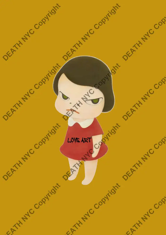Open Edition Death03326 Cute 14.8X21Cm (2022) Art Print