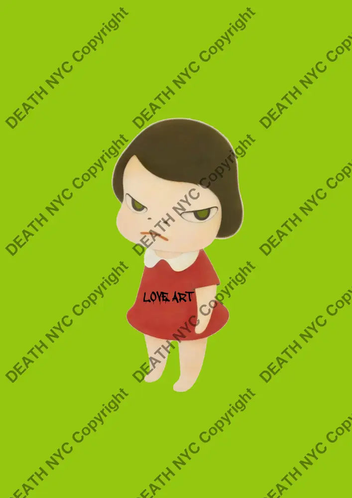 Open Edition Death03327 Cute 14.8X21Cm (2022) Art Print