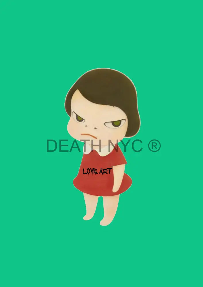 Open Edition Death03328 Cute 14.8X21Cm (2022) Art Print