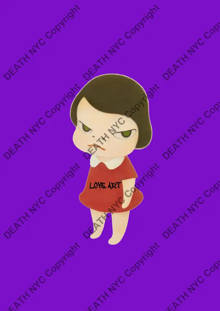 Open Edition Death03330 Cute 14.8X21Cm (2022) Art Print