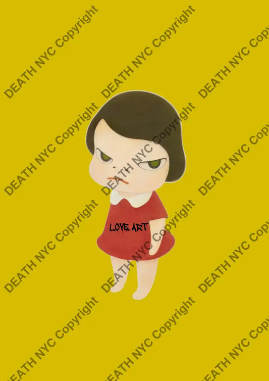 Open Edition Death03333 Cute 14.8X21Cm (2022) Art Print