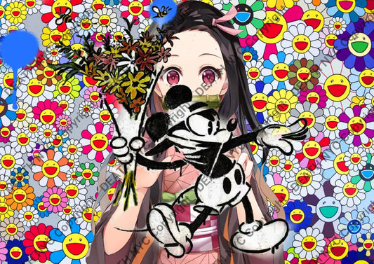 Open Edition Death04108 Mickey 14.8X21Cm (2022) Art Print