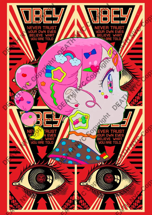 Open Edition Death04724 14.8X21Cm (2022) Art Print