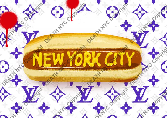 Open Edition Death04756 Hotdog 14.8X21Cm (2022) Art Print