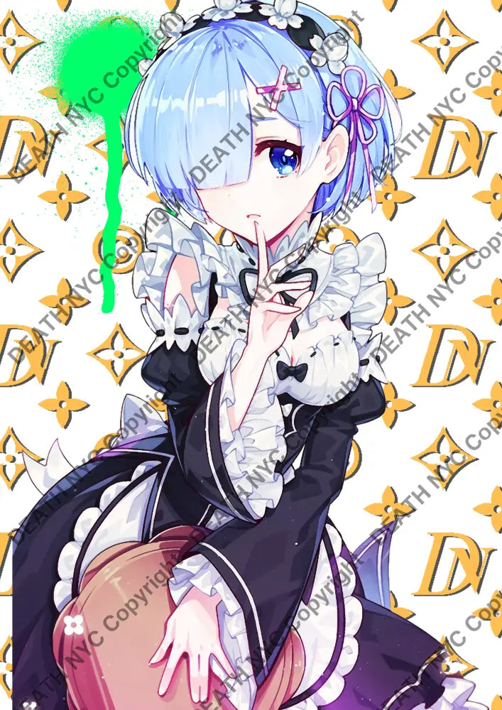 Open Edition Deathma894 Re:zero 14.8X21Cm (2022) Art Print