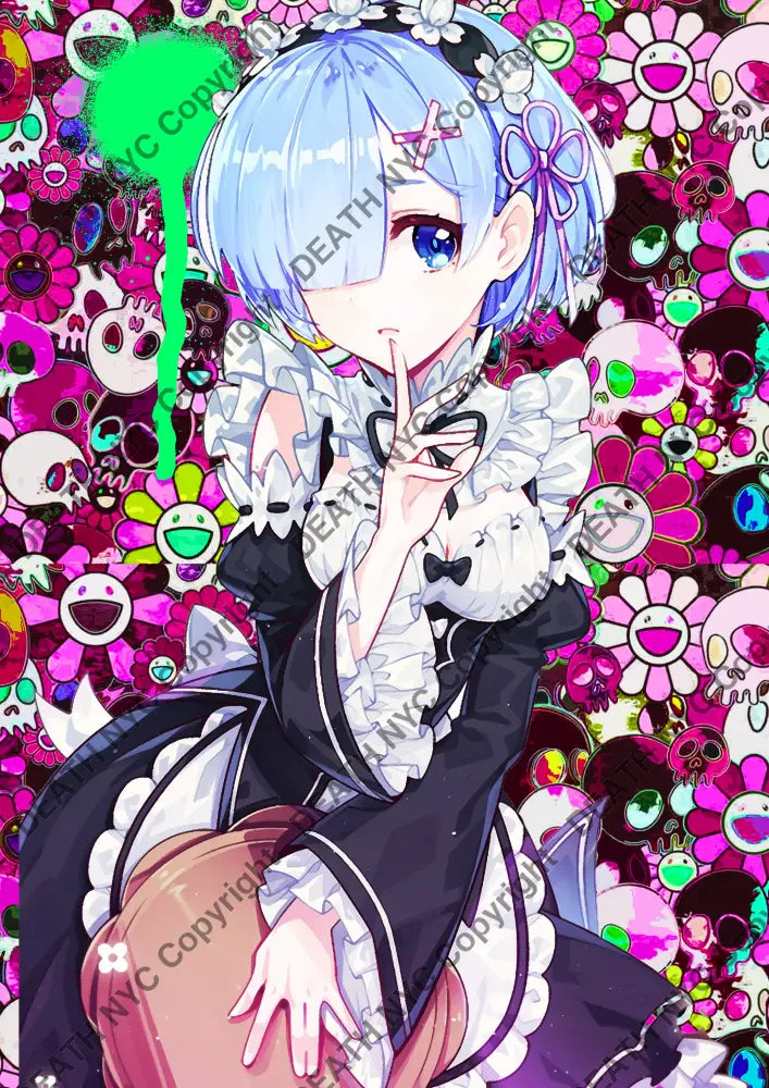 Open Edition Deathma895 Re:zero 14.8X21Cm (2022) Art Print