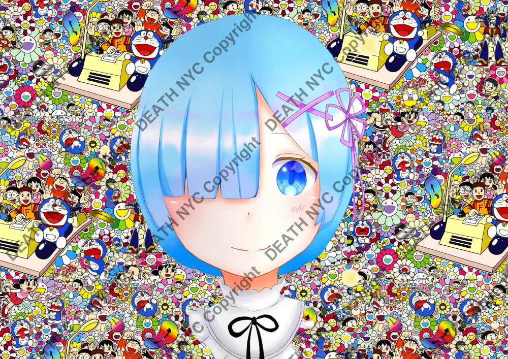 Open Edition Deathma898 Re:zero 4.8X21Cm (2022) Art Print