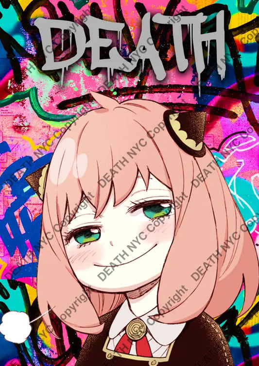 Open Edition Deathmb32 Spy X Family 14.8X21Cm (2022) Art Print