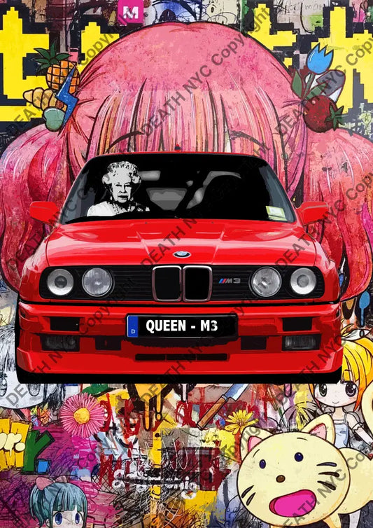 Open Edition Deathmb368 Queen 14.8X21Cm (2022) Art Print