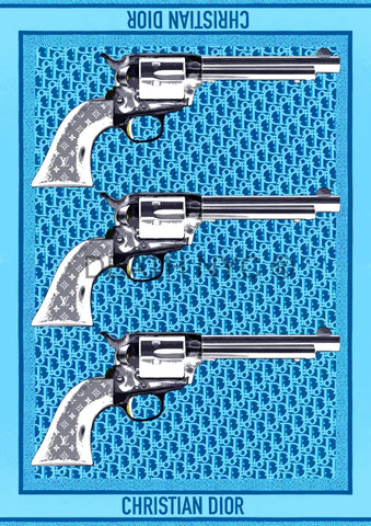 Open Edition Deathmc18 Gun 14.8X21Cm (2022) Art Print