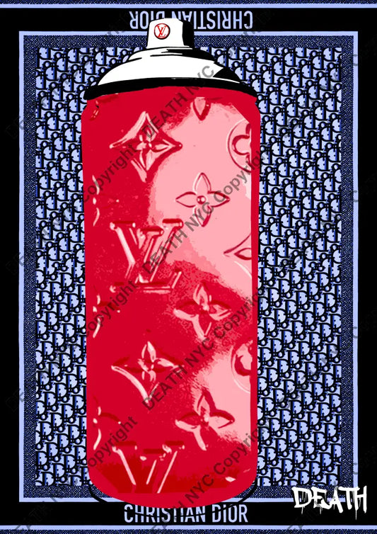 Open Edition Deathmc47 Spray 14.8X21Cm (2022) Art Print