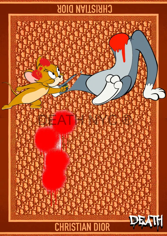 Open Edition Deathmc53 Tom & Jerry 14.8X21Cm (2022) Art Print