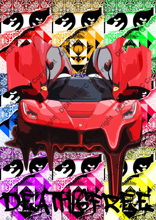 Open Edition Deathmc577 Car 14.8X21Cm (2022) Art Print