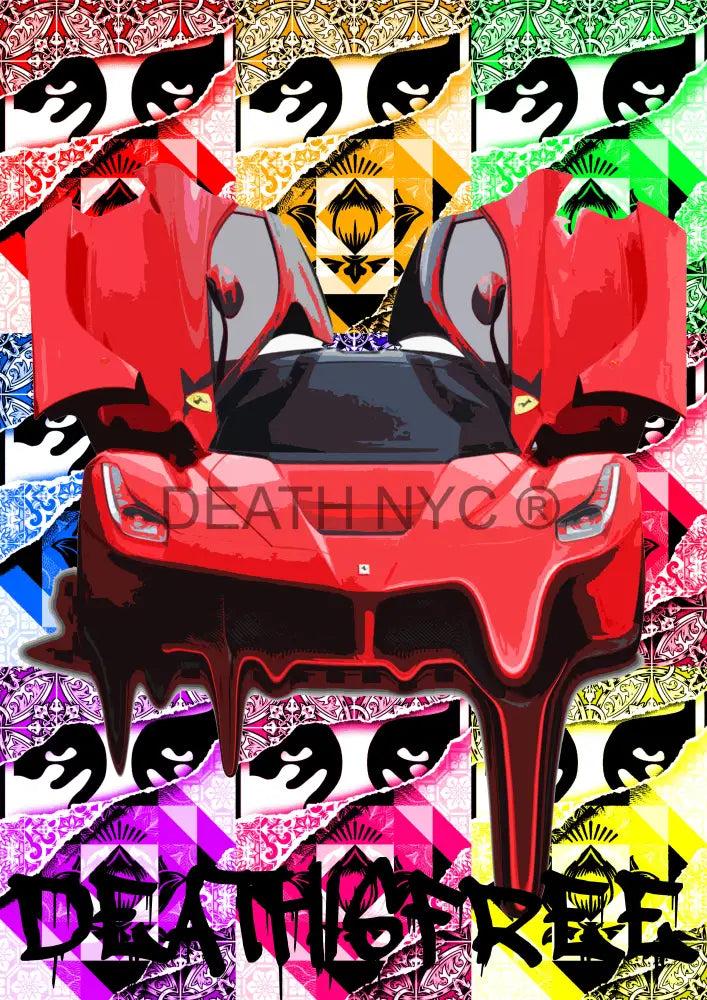 Open Edition Deathmc577 Car 14.8X21Cm (2022) Art Print