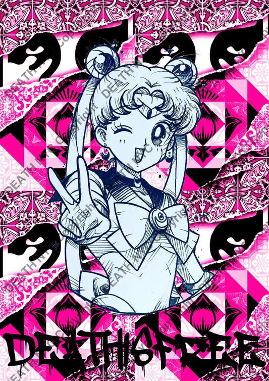 Open Edition Deathmc585 Sailor Moon 14.8X21Cm (2022) Art Print