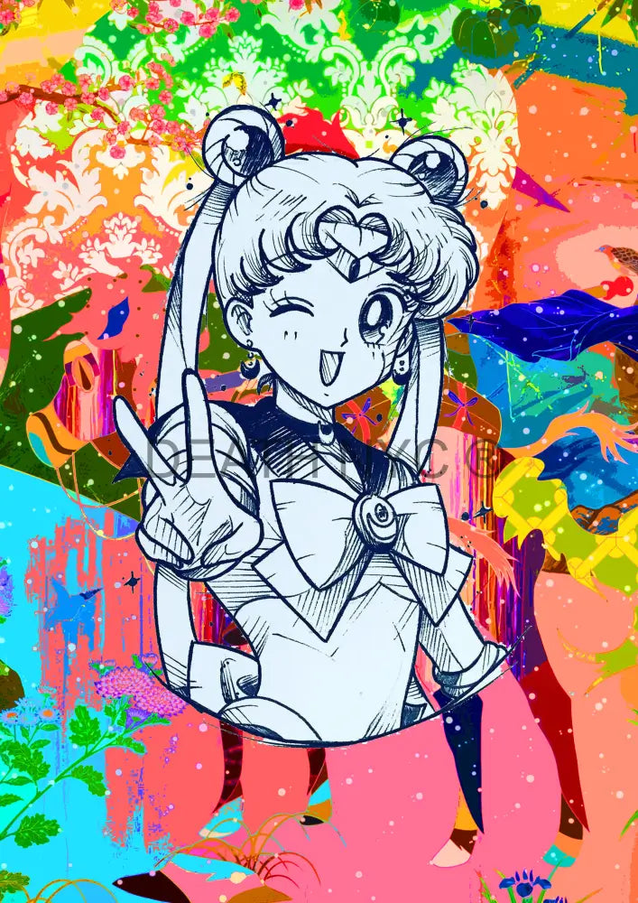 Open Edition Deathmc77 Sailor Moon 14.8X21Cm (2022) Art Print