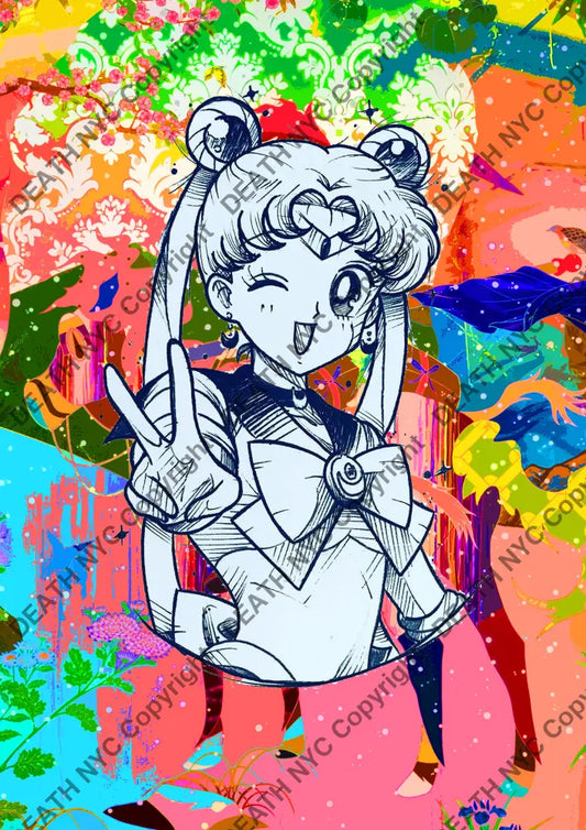 Open Edition Deathmc77 Sailor Moon 14.8X21Cm (2022) Art Print