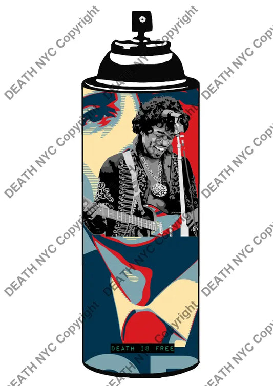 Open Edition Deathp21 Spray 14.8X21Cm (2022) Art Print