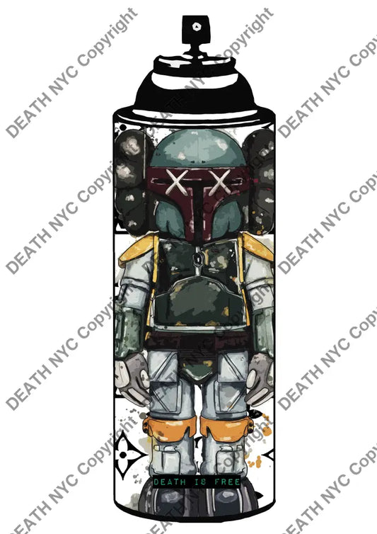 Open Edition Deathp22 Spray 14.8X21Cm (2022) Art Print