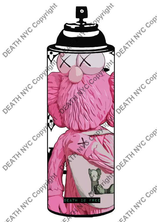 Open Edition Deathp23 Spray 14.8X21Cm (2022) Art Print