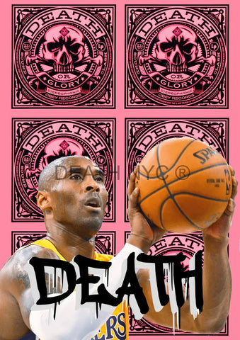 Open Edition Deathp598 Kobe 14.8X21Cm (2022) Art Print