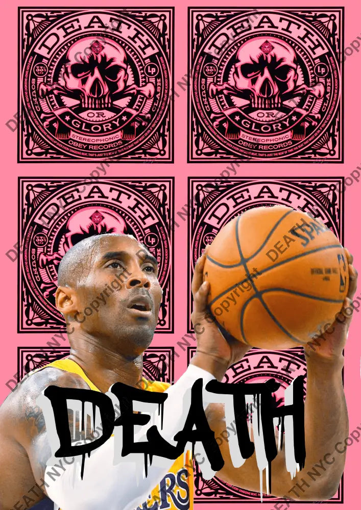 Open Edition Deathp598 Kobe 14.8X21Cm (2022) Art Print