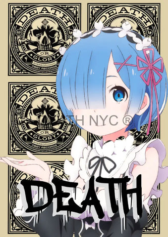 Open Edition Deathp607 Re:zero 14.8X21Cm (2022) Art Print