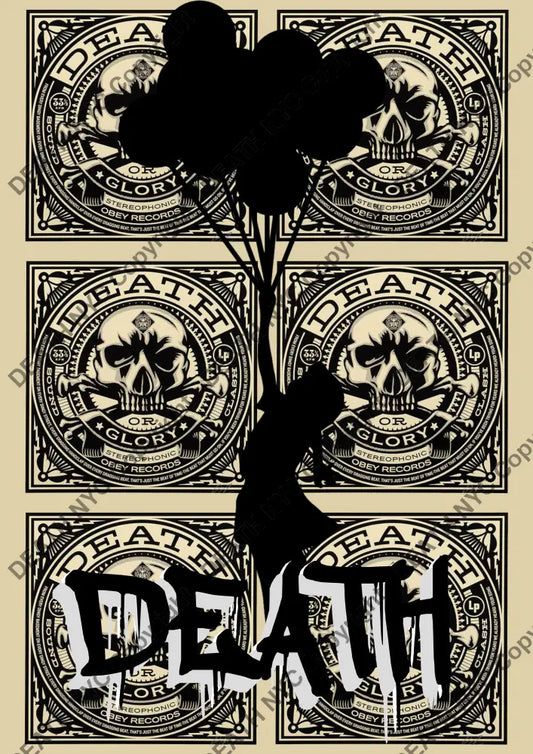 Open Edition Deathp608 Banksy 14.8X21Cm (2022) Art Print