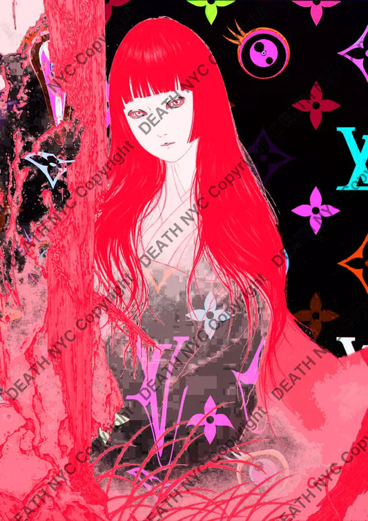 Open Edition Deathq1295 Yamamoto 14.8X21Cm (2022) Art Print