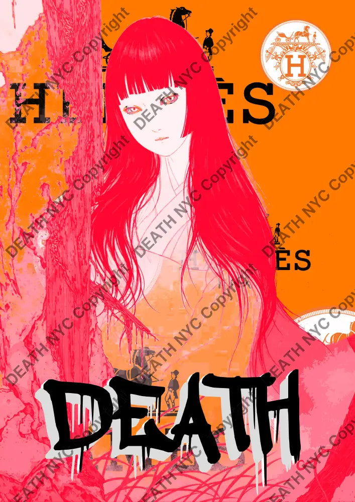 Open Edition Deathq1298 Yamamoto 14.8X21Cm (2022) Art Print