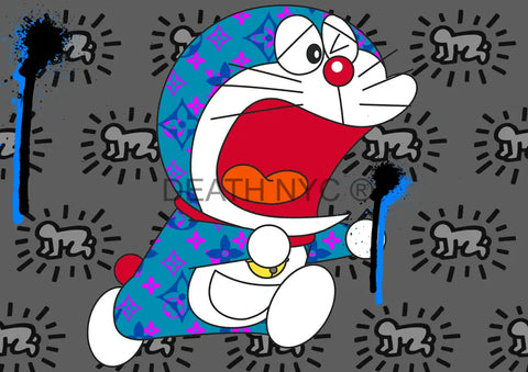 Open Edition Deathq1655 Doraemon 14.8X21Cm (2022) Art Print