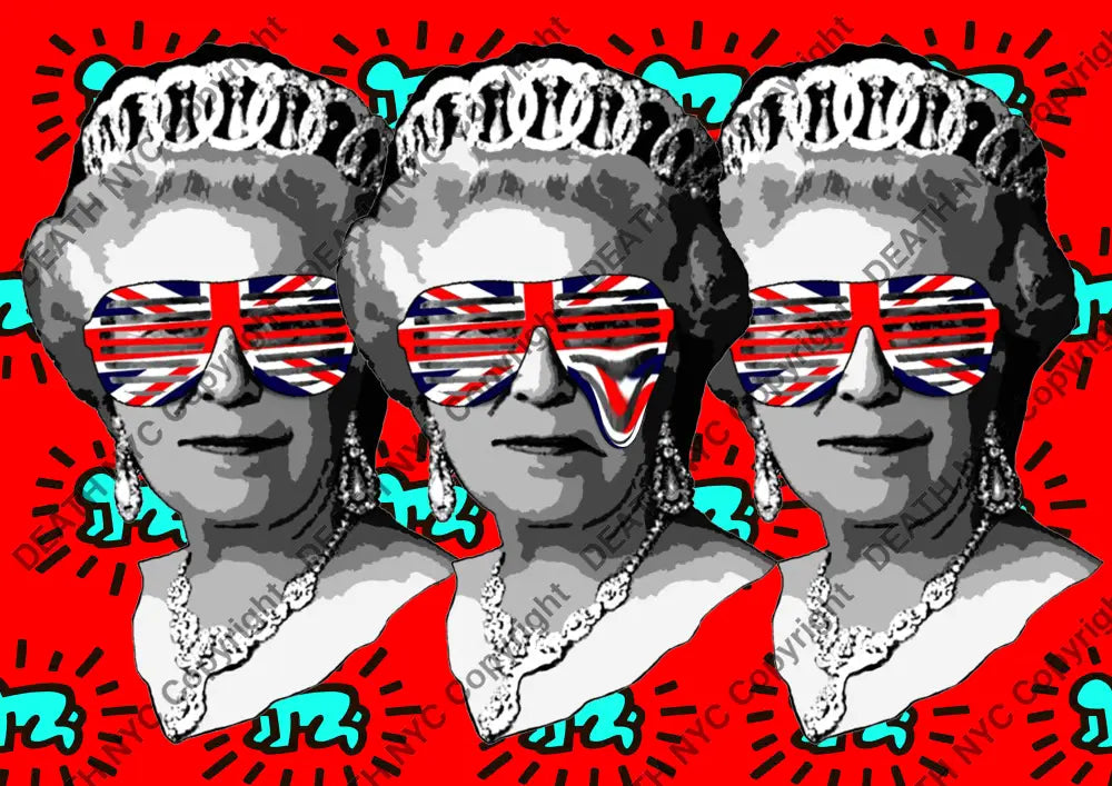 Open Edition Deathq1752 Queen 14.8X21Cm (2022) Art Print