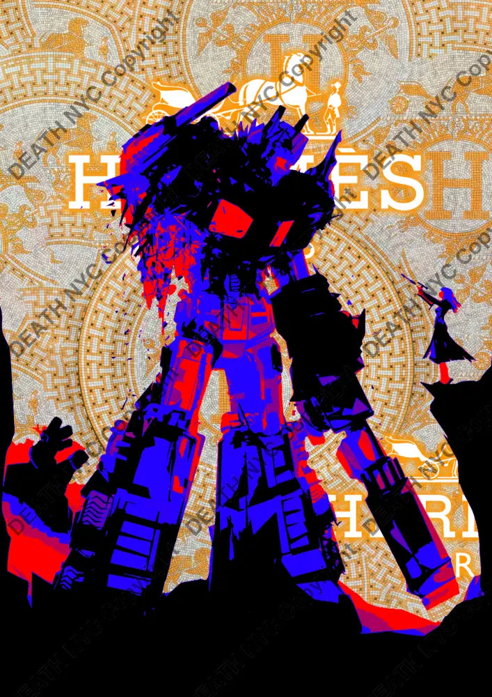 Open Edition Deathq2118 Gundam 14.8X21Cm (2022) Art Print