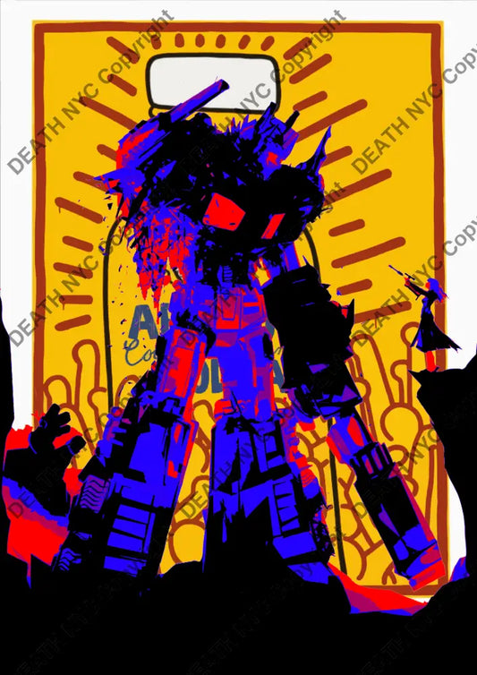 Open Edition Deathq2121 Gundam 14.8X21Cm (2022) Art Print