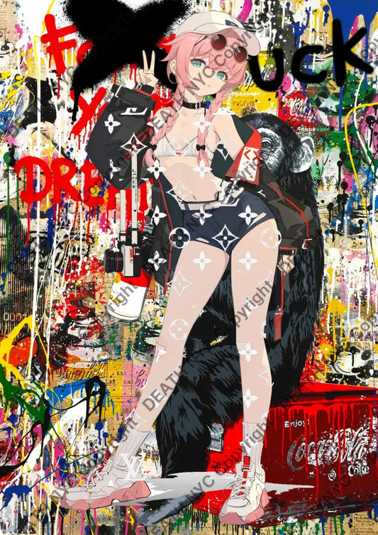 Open Edition Deathq2568 14.8X21Cm (2022) Art Print