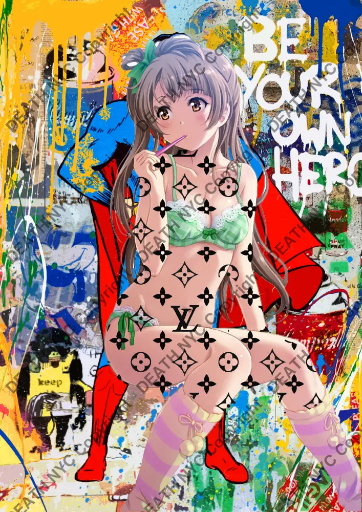 Open Edition Deathq485 14.8X21Cm (2022) Art Print