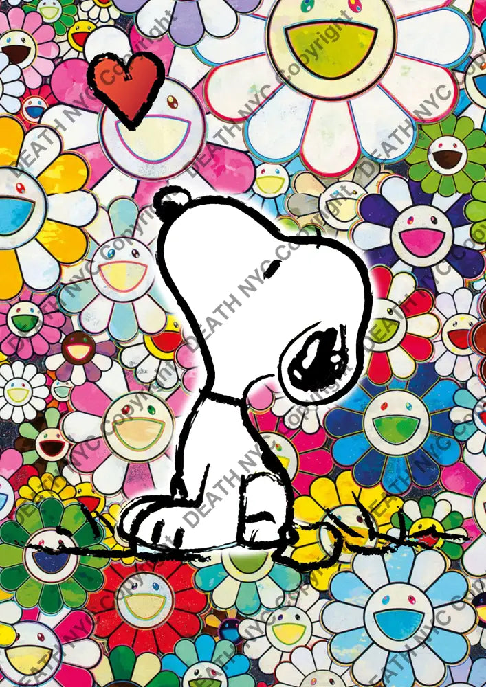 Open Edition Opy25 Snoopy 14.8X21Cm (2022) Art Print