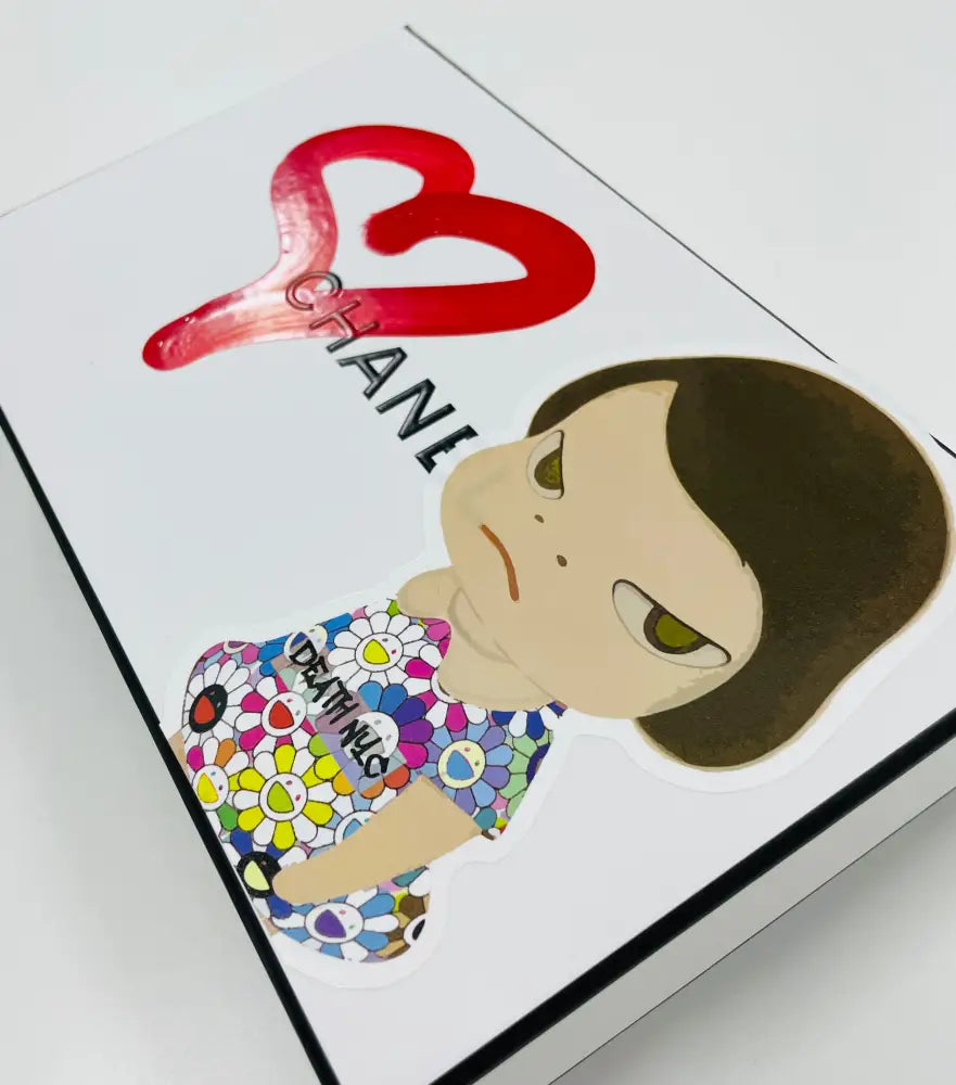 Original Art On C Gift Box Flower Dress (2022) Edition Of 1 Artwork