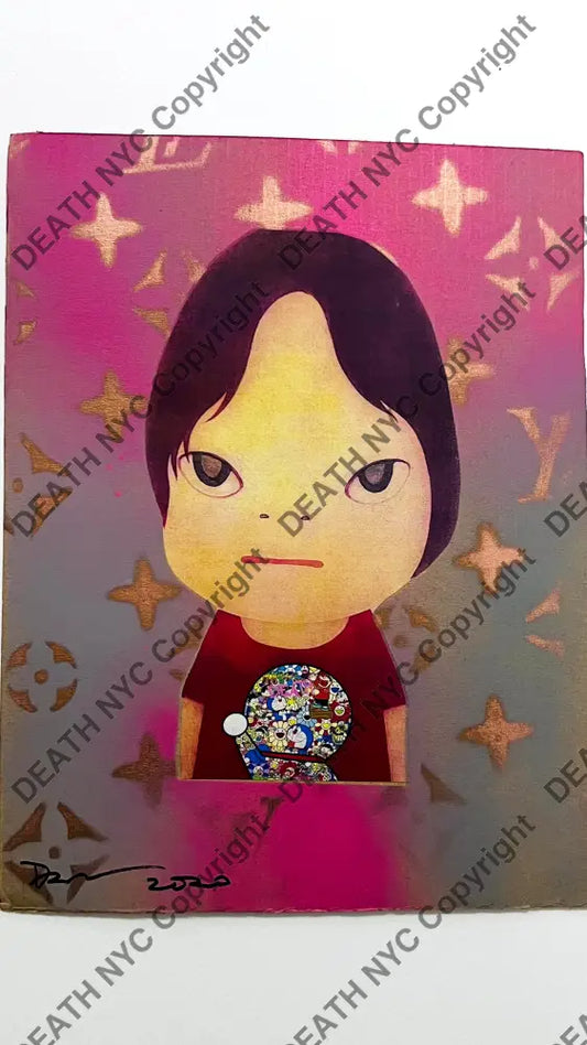 Original Cardboard ’Cute Dmon Tee’ 10’’ (2020) Edition Of One Artwork