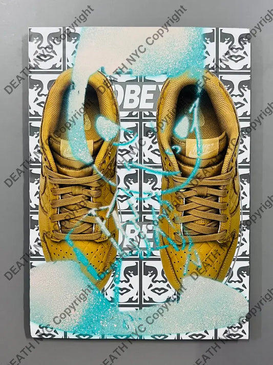 Original Cardboard ’cute sneakers’ 8’’ (2025) Edition of One Cardboard Original Artwork