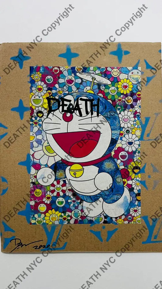 Original Cardboard ’Dmon Fly’ 9’’ (2020) Edition Of One Artwork