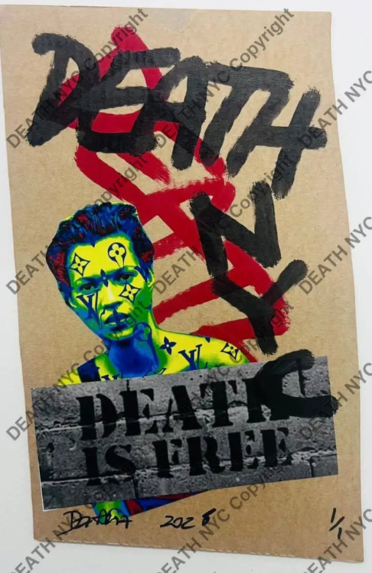 Original Cardboard ’Kate Dif’ 9’’ (2025) Edition Of One Artwork