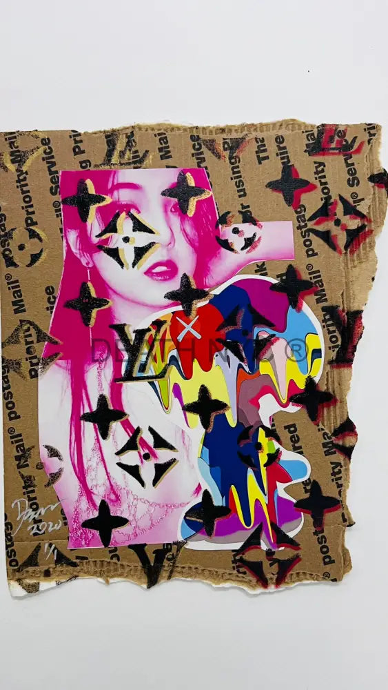 Original Cardboard ’X Girl’ 10’’ (2020) Edition Of One Artwork