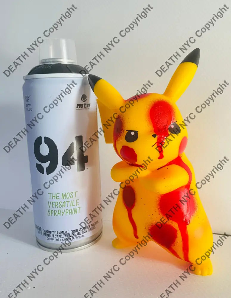 ’P k bleeding ’ Custom Art Toy Figure (2024) Edition of One - Original Artwork