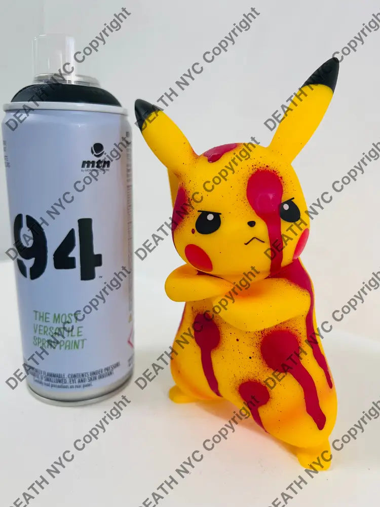 ’P K Bleeding ’ Custom Art Toy Figure (2024) Edition Of One Original Artwork